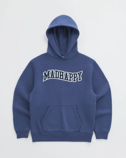 Madhappy Appliqué Wave Fleece Hoodie Oceana