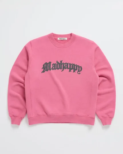 Madhappy Bijou Rhinestone Fleece Crewneck