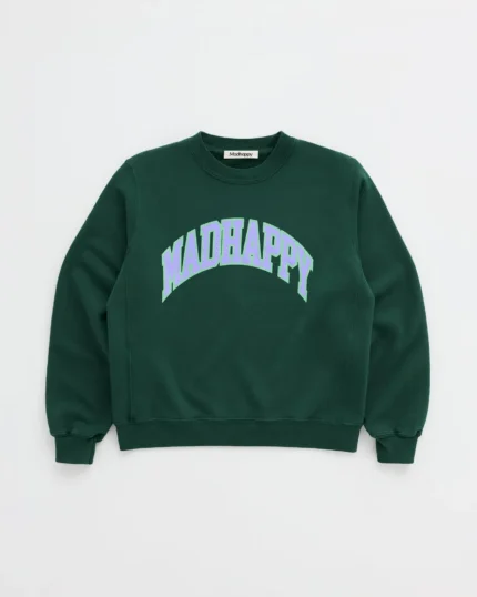 Madhappy Campus Fleece Crewneck Green