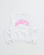 Madhappy Campus Fleece Crewneck White