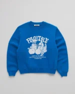 Madhappy Pantry Friends Fleece Crewneck Blue